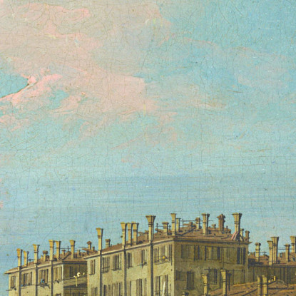Ingresso A Cannaregio Canaletto cnl41 quadro stampato su tela