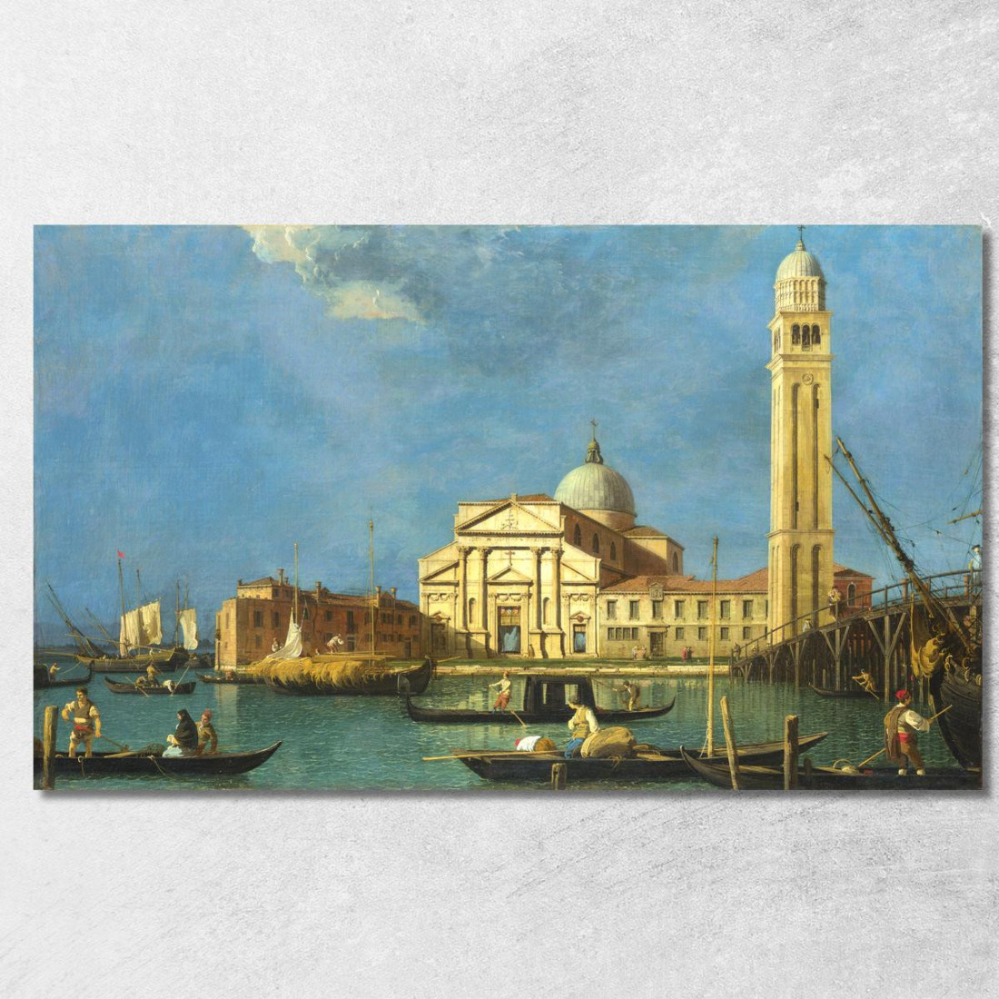Studio Of S. Pietro In Castello Canaletto cnl42 quadro stampato su tela
