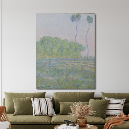 Prato A Giverny Claude Monet mnt279 quadro stampato su tela