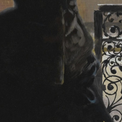 Una Signora Elegante Vittorio Matteo Corcos vmc7 quadro stampato su tela