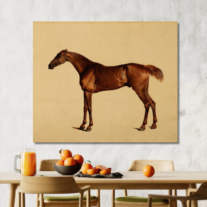 Pangloss 2 George Stubbs gst32 quadro stampato su tela
