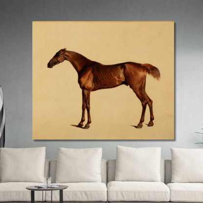 Pangloss 2 George Stubbs gst32 quadro stampato su tela
