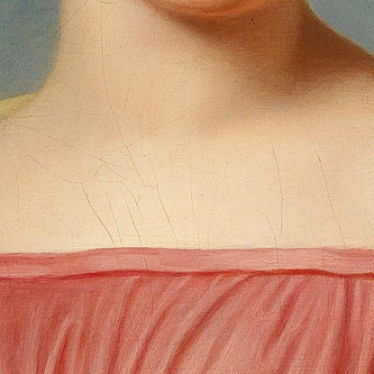 Giovane Donna Con Colomba Vittorio Matteo Corcos vmc40 quadro stampato su tela