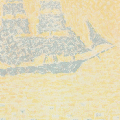 Barche Paul Signac psn14 quadro stampato su tela
