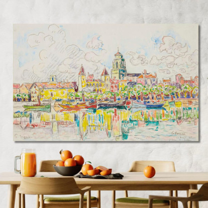 Ciboure Paul Signac psn22 quadro stampato su tela