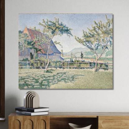 Comblat-Le-Château Il Prato Le Pré Opus 161 Paul Signac psn24 quadro stampato su tela