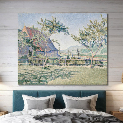 Comblat-Le-Château Il Prato Le Pré Opus 161 Paul Signac psn24 quadro stampato su tela