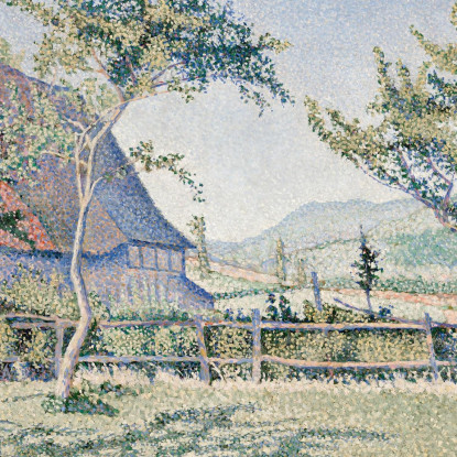 Comblat-Le-Château Il Prato Le Pré Opus 161 Paul Signac psn24 quadro stampato su tela