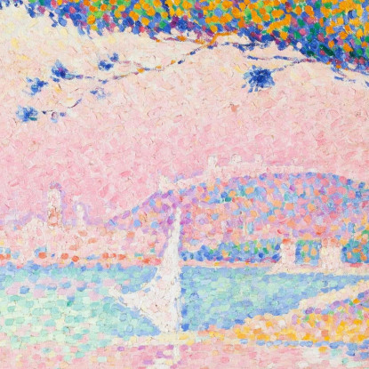 Golf Juan Paul Signac psn33 quadro stampato su tela