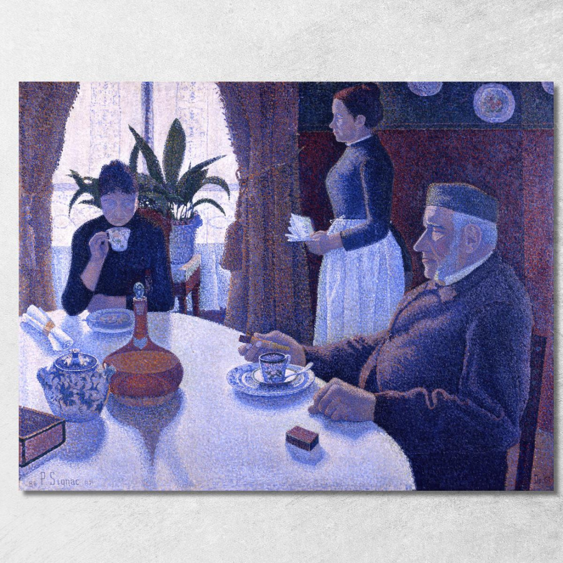 La Sala Da Pranzo Paul Signac psn43 quadro stampato su tela