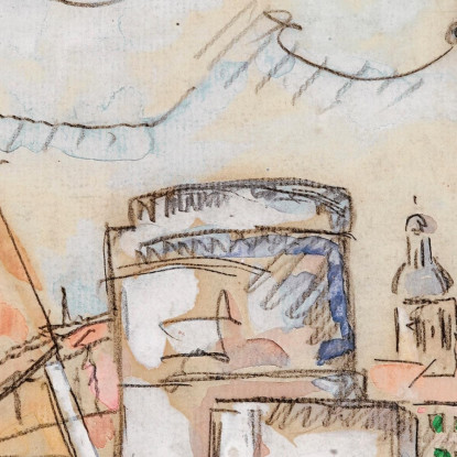 Il Porto Di La Rochelle Paul Signac psn49 quadro stampato su tela