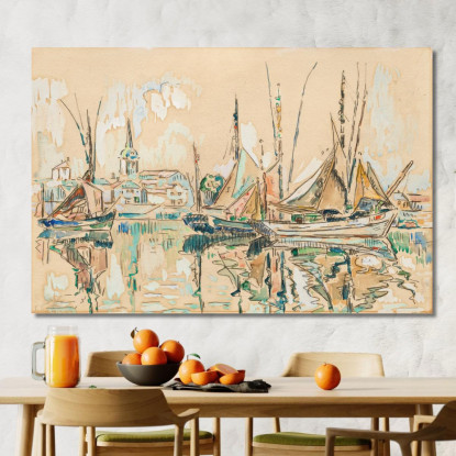 Les Sables D'Olonne 2 Paul Signac psn59 quadro stampato su tela