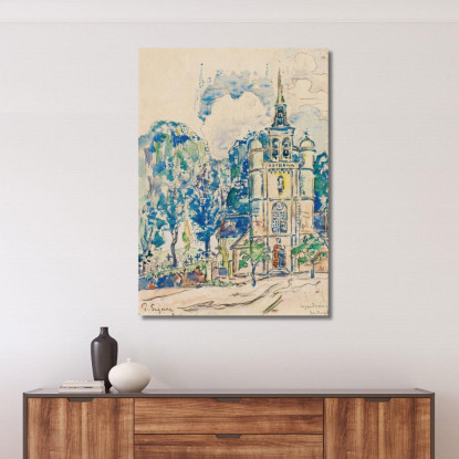 Lezardieux Paul Signac psn61 quadro stampato su tela