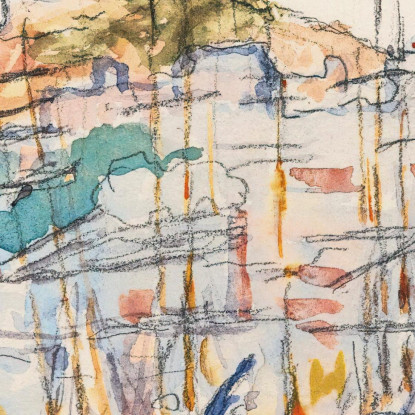 Marsiglia Paul Signac psn64 quadro stampato su tela