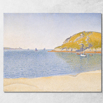 Porto Di Saint-Cast Paul Signac psn82 quadro stampato su tela