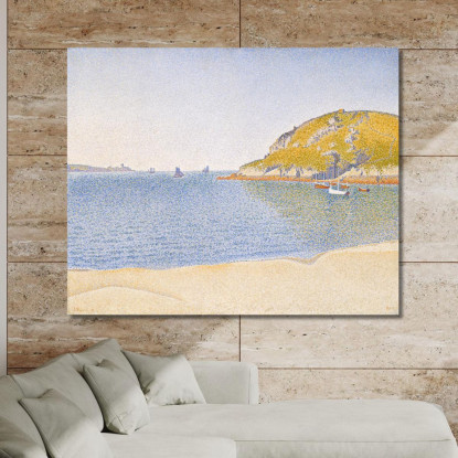 Porto Di Saint-Cast Paul Signac psn82 quadro stampato su tela