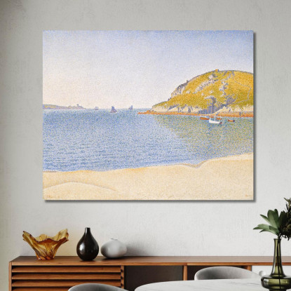 Porto Di Saint-Cast Paul Signac psn82 quadro stampato su tela