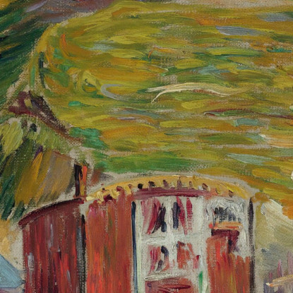 Port-En-Bessin La Vecchia Torre Paul Signac psn83 quadro stampato su tela