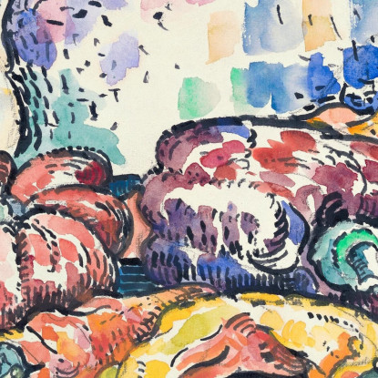 Natura Morta Con Brocca 1919 Paul Signac psn109 quadro stampato su tela