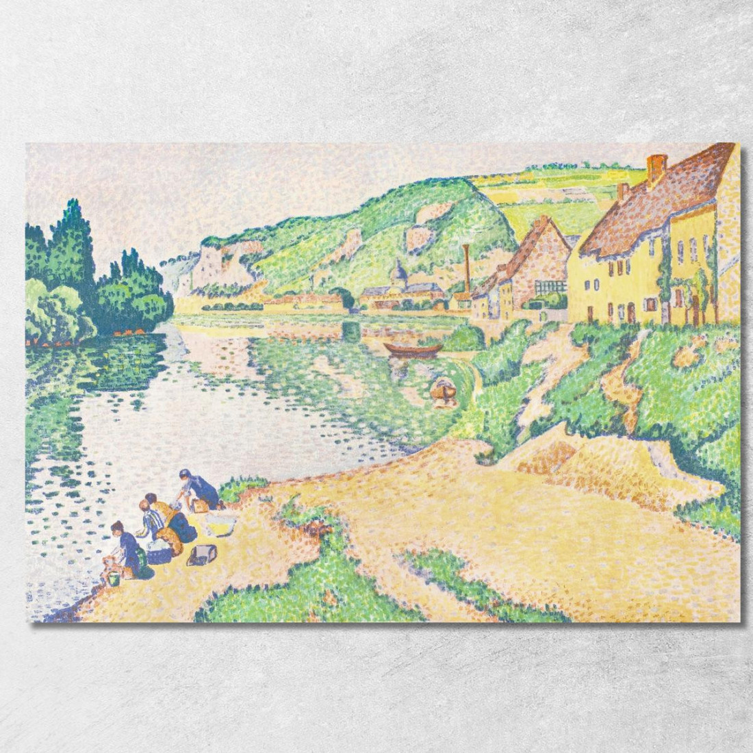 Gli Andely 1895 Paul Signac psn111 quadro stampato su tela