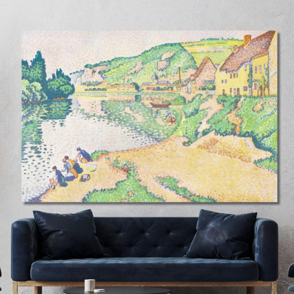 Gli Andely 1895 Paul Signac psn111 quadro stampato su tela