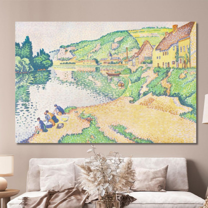 Gli Andely 1895 Paul Signac psn111 quadro stampato su tela