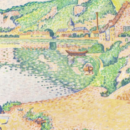 Gli Andely 1895 Paul Signac psn111 quadro stampato su tela