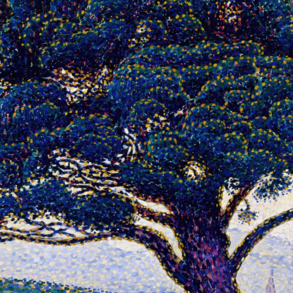 Il Pino Bonaventura Paul Signac psn112 quadro stampato su tela