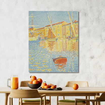 La Boa Paul Signac psn113 quadro stampato su tela