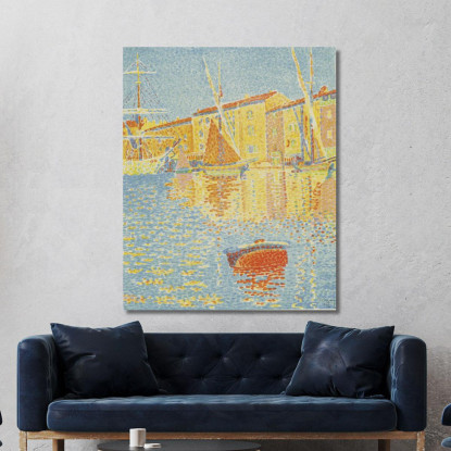 La Boa Paul Signac psn113 quadro stampato su tela