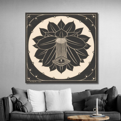 Fiore Julie de Graag jdg7 quadro stampato su tela