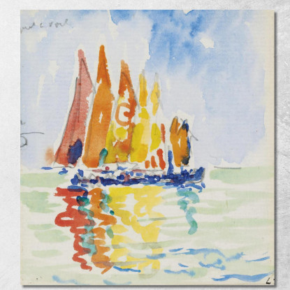 Venezia Paul Signac psn126 quadro stampato su tela