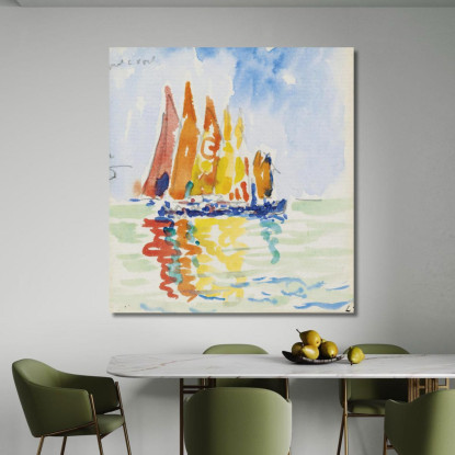 Venezia Paul Signac psn126 quadro stampato su tela