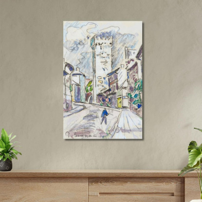 Stagni 2 Paul Signac psn128 quadro stampato su tela