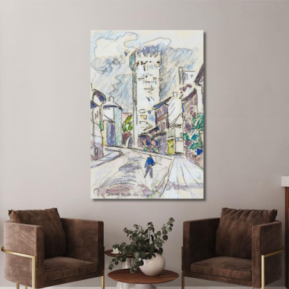 Stagni 2 Paul Signac psn128 quadro stampato su tela