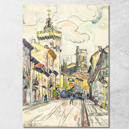 Stagni Paul Signac psn129 quadro stampato su tela