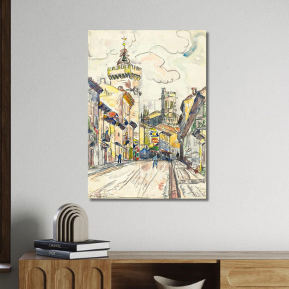 Stagni Paul Signac psn129 quadro stampato su tela