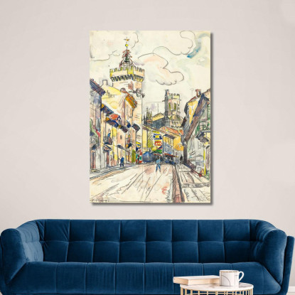 Stagni Paul Signac psn129 quadro stampato su tela