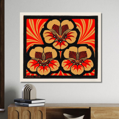 Ciliegia Dell'India Orientale Julie de Graag jdg20 quadro stampato su tela