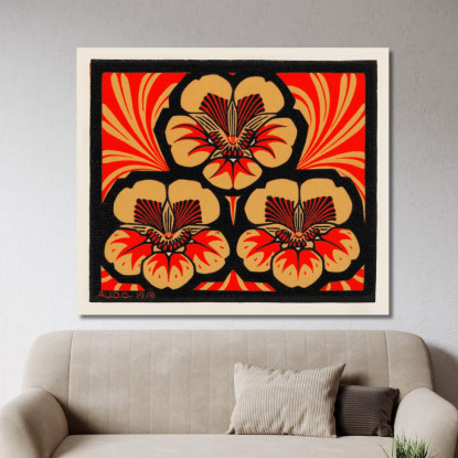 Ciliegia Dell'India Orientale Julie de Graag jdg20 quadro stampato su tela