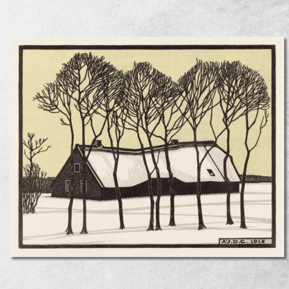 Fattoria Nella Neve Julie de Graag jdg22 quadro stampato su tela