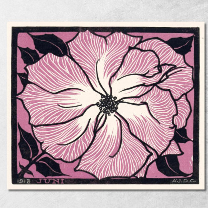 2 Giugno Julie de Graag jdg30 quadro stampato su tela