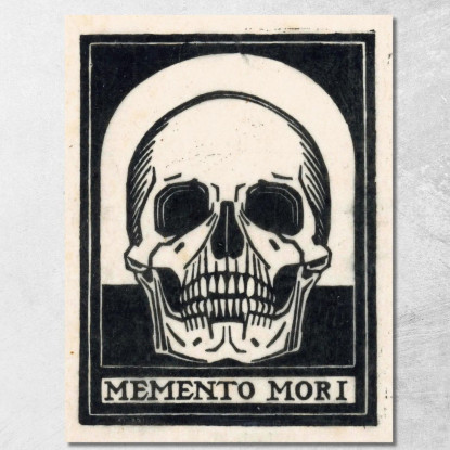 Memento Mori Julie de Graag jdg37 quadro stampato su tela