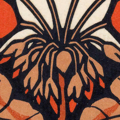 Nasturzio 2 Julie de Graag jdg43 quadro stampato su tela