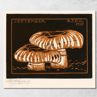 Settembre Julie de Graag jdg51 quadro stampato su tela