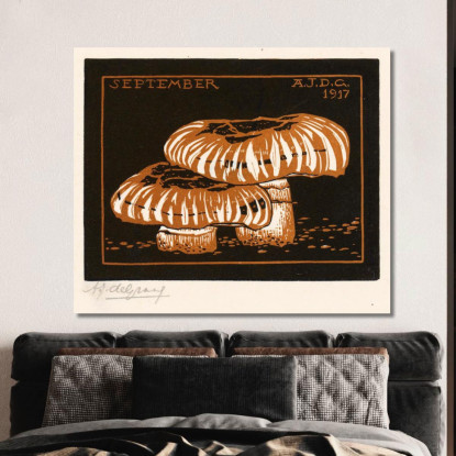 Settembre Julie de Graag jdg51 quadro stampato su tela