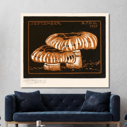 Settembre Julie de Graag jdg51 quadro stampato su tela