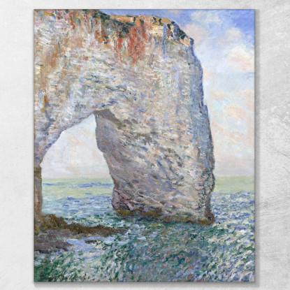 La Manneporte Vicino A Étretat 1886 Claude Monet mnt329 quadro stampato su tela