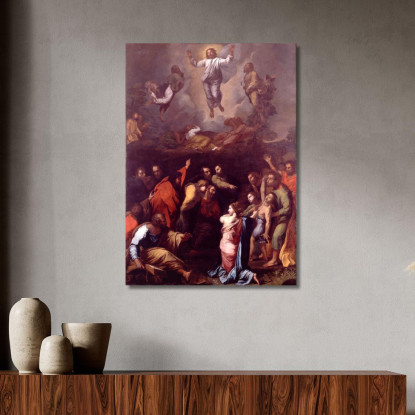 La Trasfigurazione Raffaello Sanzio rph46 quadro stampato su tela