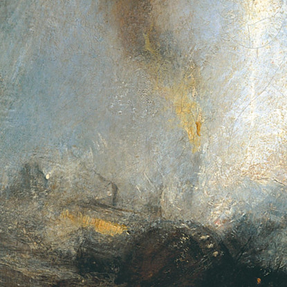 Battello A Vapore Con Tempesta Di Neve Al Largo Della Bocca Del Porto Joseph Mallord William Turner jwt8 quadro stampato su tela